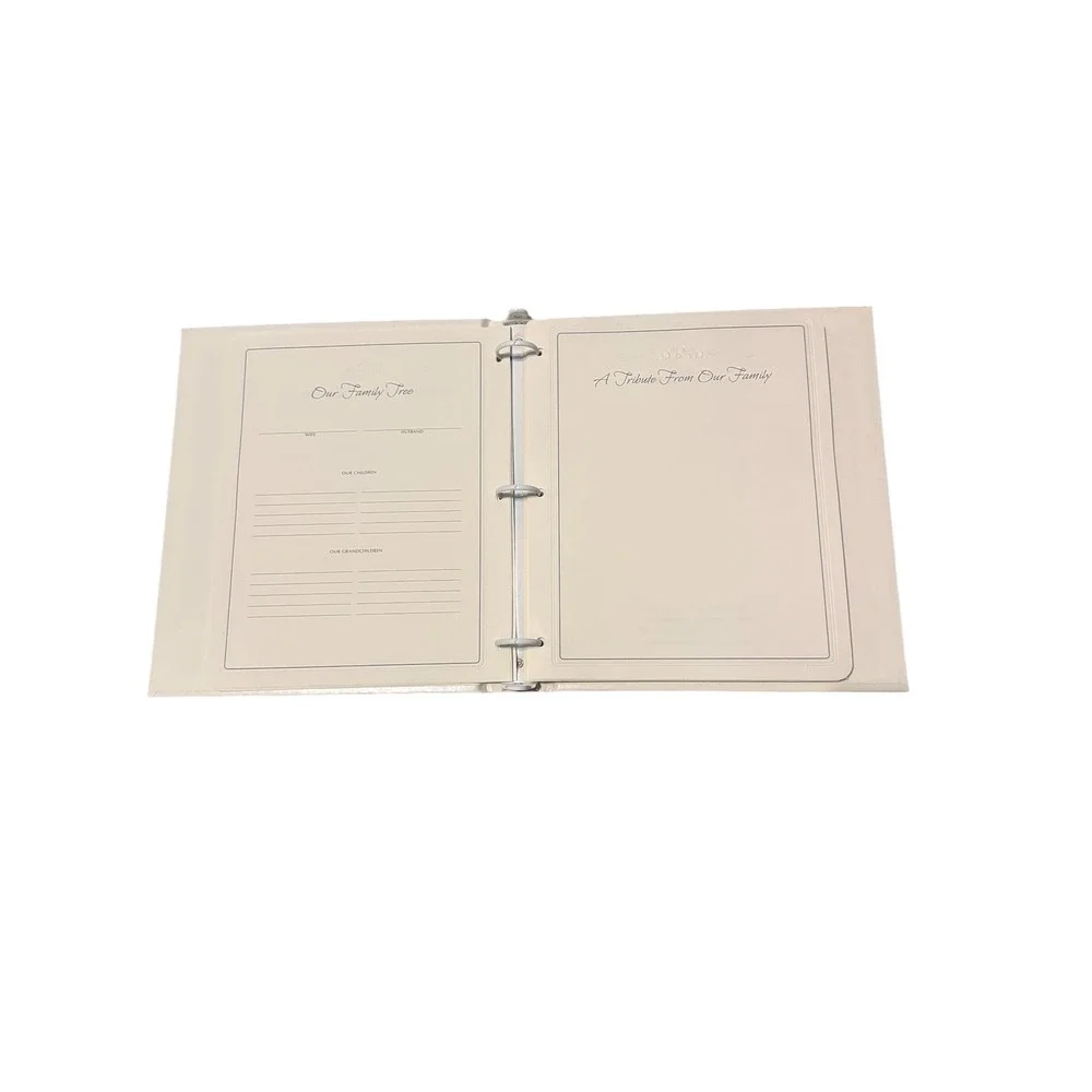 Vintage Hallmark‎ Our Silver Anniversary Wedding Album Memory Keepsake Binder